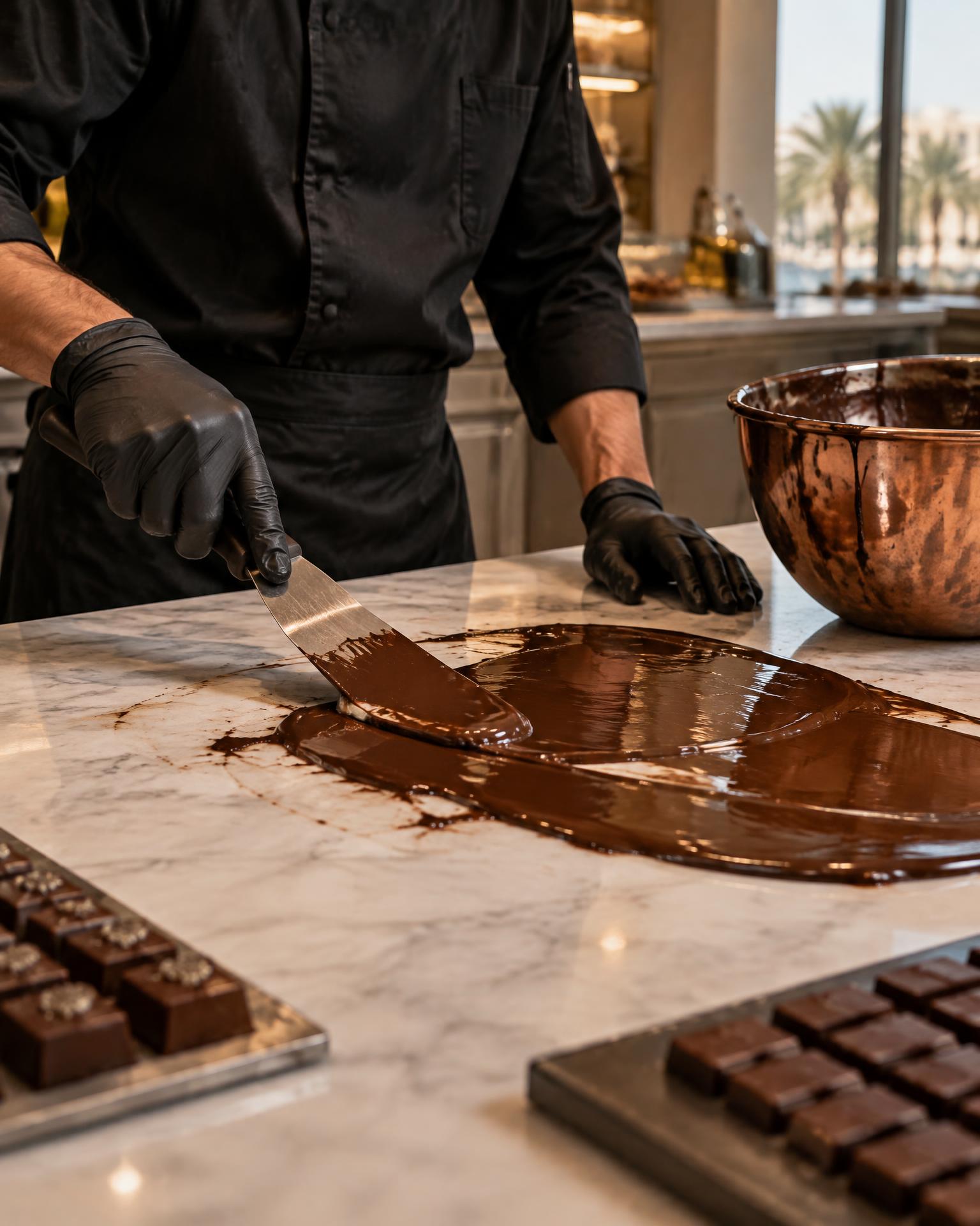 سطح المشغل أثناء العمل